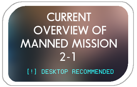 CURRENT OVERVIEW OF MANNED MISSION 2-1